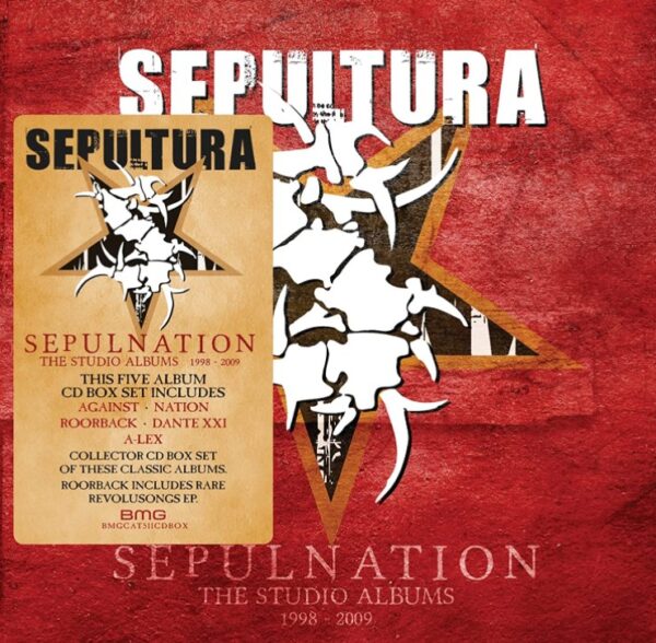 SEPULTURA - SEPULNATION THE STUDIO ALBUMS 1998-2009 [NEW CD] LTD ED