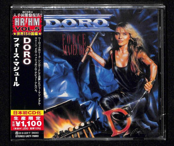 DORO-Force Majeure (Japanese Pressing) CD Japanese Pressing