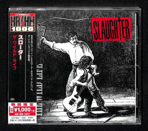 SLAUGHTER -WILD LIFE  CD Japanese Pressing