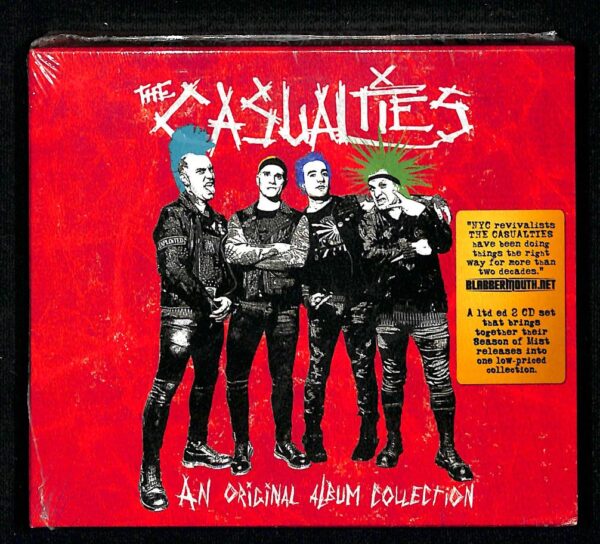 THE CASUALTIES -An Original Album Collection  CD