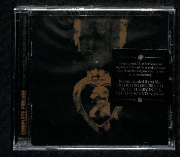 COMPLETE FAILURE -The Art Gospel Of Aggravated Assault   CD