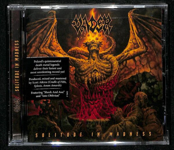 VADER-Solitude In Madness CD