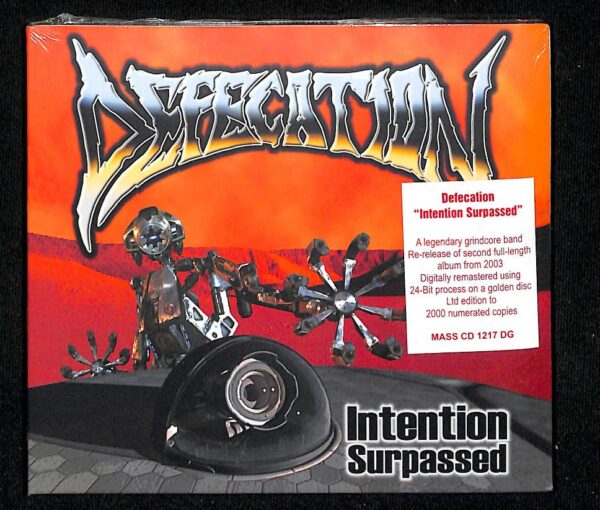 DEFECATION-Intention Surpassed [Remastered] [Digipak] [Limited Edition] [Gold Disc] CD