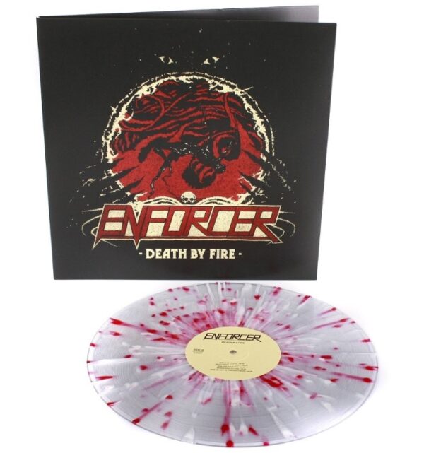 Enforcer Death By Fire LP Gatefold Colored