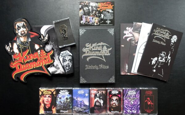 KING DIAMOND-UNHOLY RITES 7 TAPE  tape box