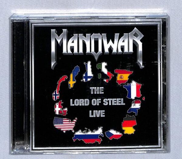 MANOWAR THE LORD OF THE STEEL LIVE - CD