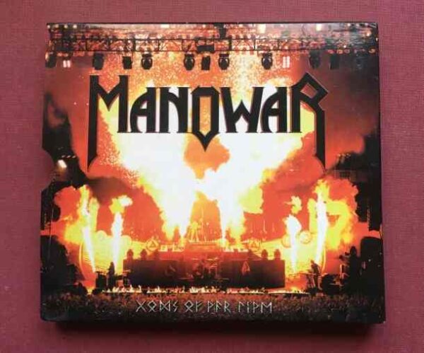 MANOWAR GODS OF WAR - LIVE -  2CDDIG BOX