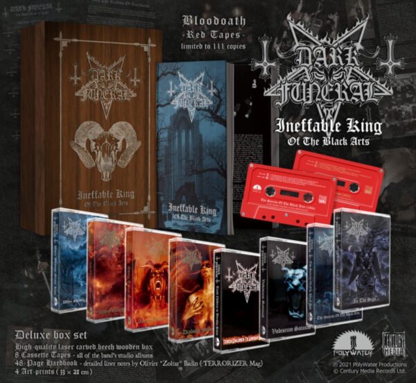 DARK FUNERAL (SWE) -Ineffable King of the Black Arts - 8-tape  tape box