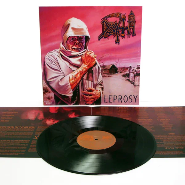 DEATH LEPROSY BLACK LP