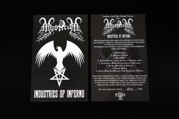 Mysticum (NOR) - Industries Of Inferno - tape box   CAS