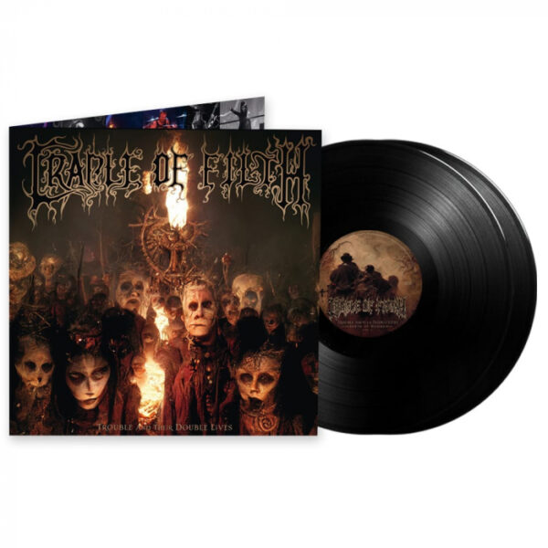 CRADLE OF FILTH 	 TROUBLE AND THEIR DOUBLE LIVES LP