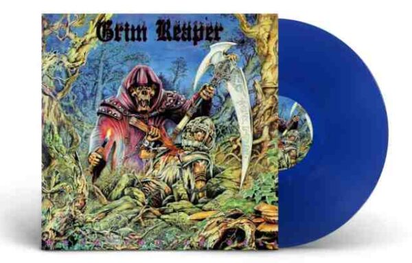 GRIM REAPER  /  ROCK YOU TO HELL  BLUE LP