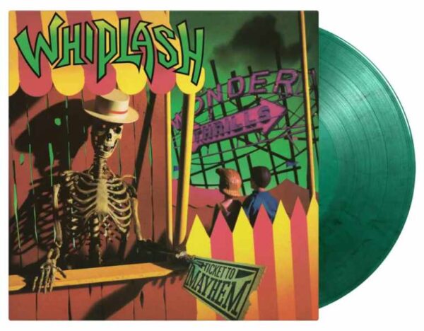 WHIPLASH   Ticket to Mayhem LP SWAMP GREEN  LP