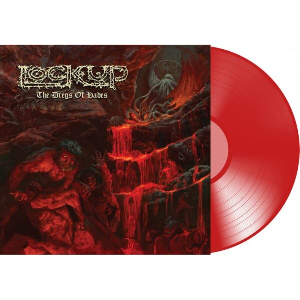 LOCK UP  'The Dregs of Hades' Red Vinyl