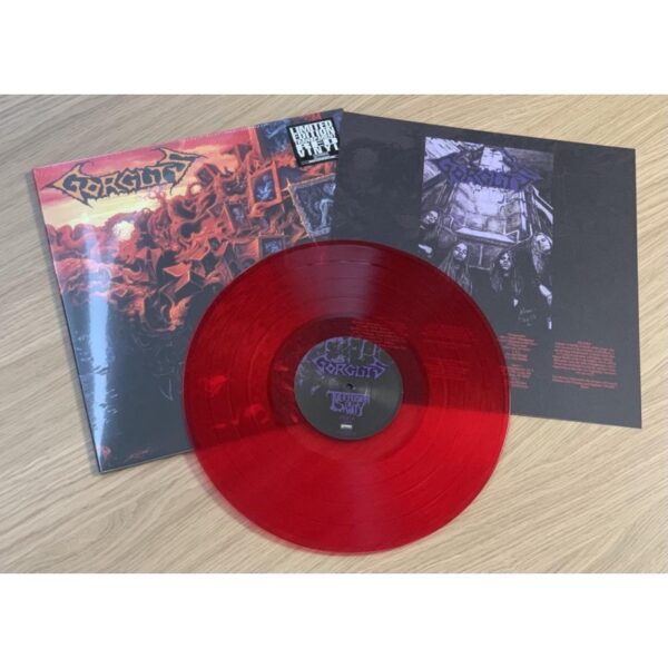 GORGUTS  'The Erosion Of Sanity' Transparent Red Vinyl