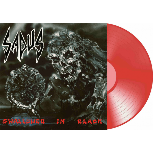 SADUS 'Swallowed in Black'  Transparent Red Vinyl