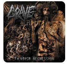 GRAVE / FIENDISH REGRESSION LP