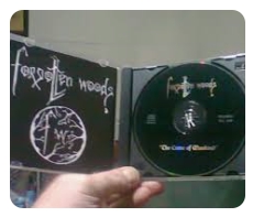 FORGOTTEN WOODS / THE CURSE OF MANKIND CD