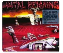 VITAL REMAINS  / LET US PRAY  CD DIGIPAK