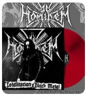 AD HOMINEM  / TOTALITARIAN BLACK METAL  LP GATEFOLD COLORED