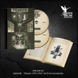 ABIGOR (AUT) - DEMOS 1993-1994 - 2CD A5 DIGIBOOK