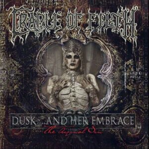 CRADLE OF FILTH (UK) - DUSK AND HER EMBRACE (THE ORIGINAL SIN) - 2LP (2ND PRESSING) - BLACK VINYL