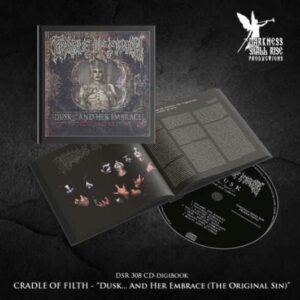 CRADLE OF FILTH (UK) - DUSK AND HER EMBRACE (THE ORIGINAL SIN) - HARDCOVER DIGIBOOK CD