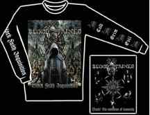 BLOOD STAINED DUSK  - Black Faith Inquisition -  T-Shirt Large