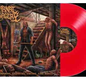 CARNAL SAVAGERY  - Graveworms ..(Clear Blood Red) . LP
