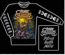 CARNAL SAVAGERY  - Into The Abysmal Void -  T-Shirt Size Large