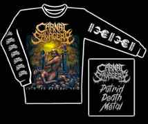 CARNAL SAVAGERY  - Into The Abysmal Void -  T-Shirt Size Large