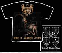 LUCIFERIAN RITES  - Oath of Midnight Ashes? T-Shirt Size Large