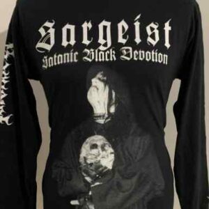 SARGEIST  - Satanic Black Devotion -  Long Sleeve T-Shirt Size Large