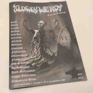 SLOWLY WE ROT - Magazine Issue #20 (2022) w/ Free Comp CD