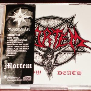 Mortem: Slow Death 2 CD Set 2022 Peaceville Records