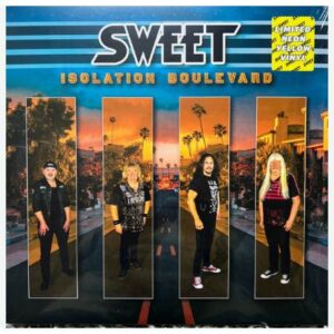 Sweet - Isolation Boulevard - Yellow Vinyl LP Colored