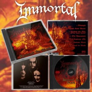 IMMORTAL - DAMNED IN BLACK   CD