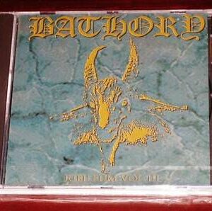 Bathory -: Jubileum Vol. III CD 2003 3 Three Black Mark AB Sweden BMCD666-16