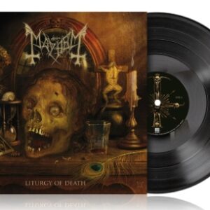 MAYHEM / LITURGY OF DEATH LP