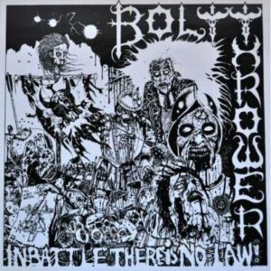 Bolt Thrower - In Battle There's No Law - White Colored Vinyl  Vinyl LP Col
