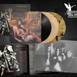 Cradle Of Filth (UK) - V Empire, Or Dark Faerytales In Phallustein - LP (2nd pressing) - Orange Black Wheat Marble Vinyl