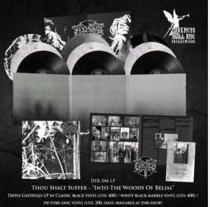 Thou Shalt Suffer (NOR) - Into The Woods of Belial - 3LP - Black Vinyl
