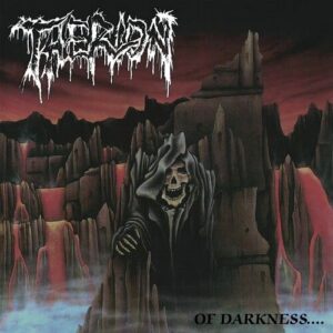 THERION / OF DARKNESS  VINYL LP COLORED VINYL, ANNIVERSARY ED