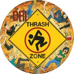 D.R.I. / THRASH ZONE - PICTURE DISC LP