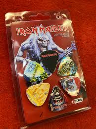 PERRI'S IRON MAIDEN ALBUMS GUITAR PICKS (6 PACK) PICKS